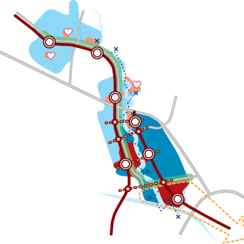 Zaans Mobiliteitsplan visual